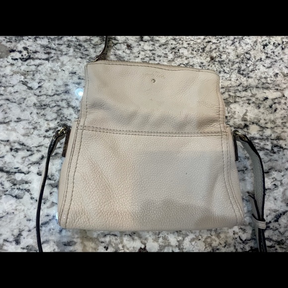 Kate Spade Cobble Hill Marsala Cream Foldover Bag - Picture 11 of 12